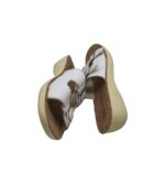 Saboti dama Esmara, 39, imitație de piele, alb - imagine 4