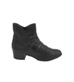 Botine dama Elena Ricci, 41, piele, negru