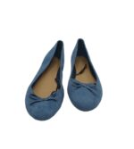 Balerini dama H&M, 41, material textil, albastru - imagine 3