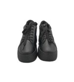 Adidasi dama Giulia, 38, imitație de piele, negru - imagine 3