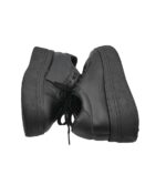 Adidasi dama Giulia, 38, imitație de piele, negru - imagine 4