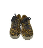 Tenisi dama Legero, 38, piele intoarsa , maro negru - imagine 3