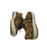 Tenisi dama Legero, 38, piele intoarsa , maro negru - imagine 4