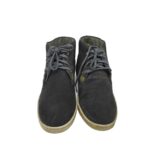 Ghete barbati 41, piele intoarsa, gri - imagine 3