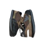 Adidasi barbati Emporio Armani, 43, material textil, piele intoarsa, maro - imagine 4