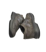 Adidasi dama Hogan, 37, piele intoarsa, gri - imagine 4