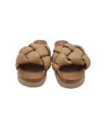 Saboti dama H&M, 38, imitație de piele, maro - imagine 3