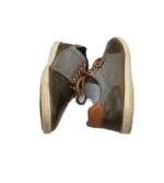 Pantofi barbati Kim kay, 43, material textil, piele, gri maro - imagine 4