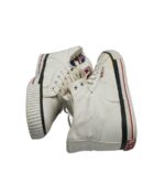 Tenisi dama British Knights, 39, imitatie de piele, alb - imagine 4