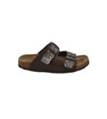 Saboti dama Biofit, 40, imitație de piele, maro