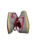 Adidasi dama Nike 39, piele, imitatie de piele, gri - imagine 4