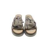 Saboti dama Gabor 35, piele intoarsa, gri - imagine 3