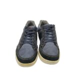 Adidasi barbati Gino Lanetti, 44, imitație de piele, piele intoarsa, albastru - imagine 3