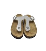 Saboti dama Tom Tailor, 37, imitație de piele, alb - imagine 2