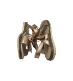 Sandale copii Lasocki, 34, piele, auriu - imagine 4