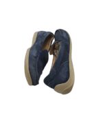 Mocasini barbati Geox, 40, piele intoarsa, bleumarin - imagine 4