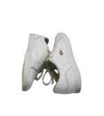 Adidasi dama Lacoste 39, imitatie de piele, alb - imagine 4