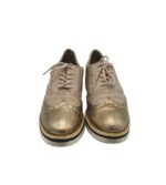 Pantofi dama Tamaris 38, piele, crem auriu - imagine 3