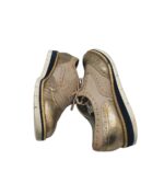 Pantofi dama Tamaris 38, piele, crem auriu - imagine 4