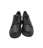 Adidasi barbati  43, imitație de piele, negru - imagine 3