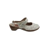 Sandale dama Medicus, 39, piele, alb