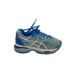 Adidasi dama Asics, 37, material textil, albastru