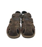 Sandale barbati Memphis One, 46, imitație de piele,  maro - imagine 3