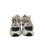 Adidasi barbati Avic, 41, imitație de piele, material textil, alb negru - imagine 3