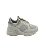 Adidasi dama Tamaris, 40, imitație de piele, piele, alb gri