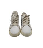 Adidasi dama Adidas, 38, imitație de piele, alb negru - imagine 3