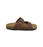 Saboti barbati Livergy, 46, imitație de piele, maro