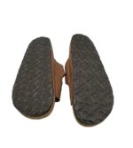 Saboti barbati Livergy, 46, imitație de piele, maro - imagine 5