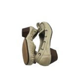 Pantofi dama Bagatt, 37, piele, gri - imagine 4