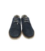 Pantofi barbati Urban X, 43, piele intoarsa, albastru - imagine 3