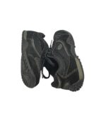 Adidasi dama Brutting, 38, material textil, piele intoarsa, negru - imagine 4