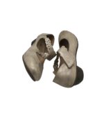 Pantofi dama Laura Berg, 40, imitație de piele, gri - imagine 4