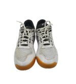 Adidasi barbati Asics 47,  material textil, imitatie de  piele , alb gri - imagine 3