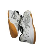 Adidasi barbati Asics 47,  material textil, imitatie de  piele , alb gri - imagine 4