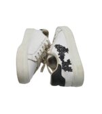 Tenisi  dama Graceland, 38, imitație de piele, alb - imagine 4