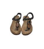 Sandale dama Amaspies 38, imitatie de piele , negru - imagine 4