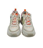 Adidasi dama Star Collection, 37, imitație de piele, alb - imagine 3