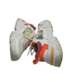 Adidasi dama Star Collection, 37, imitație de piele, alb - imagine 4