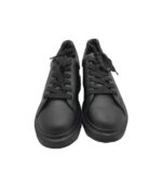 Adidasi dama 41, imitație de piele, negru - imagine 3