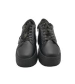 Adidasi dama Giulia 40, imitație de piele, negru - imagine 3