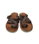 Saboti barbati Lumberjack, 42, piele, maro - imagine 3