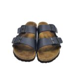 Saboti barbati Bama, 42, imitație de piele, bleumarin - imagine 3