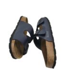 Saboti barbati Bama, 42, imitație de piele, bleumarin - imagine 4