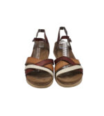 Sandale dama Urban, 38, imitație de piele, maro - imagine 3