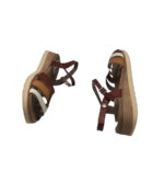 Sandale dama Urban, 38, imitație de piele, maro - imagine 2