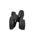 Saboti dama Catwalk 38, imitatie de  piele, negru - imagine 4